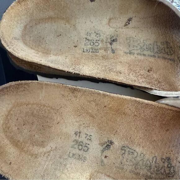 Birkenstock Birki’s Neon Tropical Coral Print Catalina Slide Sandals EU41/USW10 - Picture 2 of 5